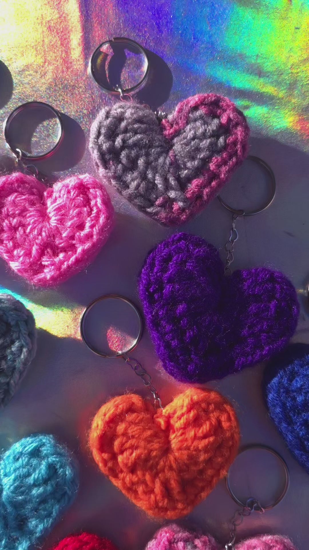 Roulette Heart Keychain (Random)