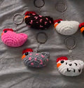 Keychain Chickens
