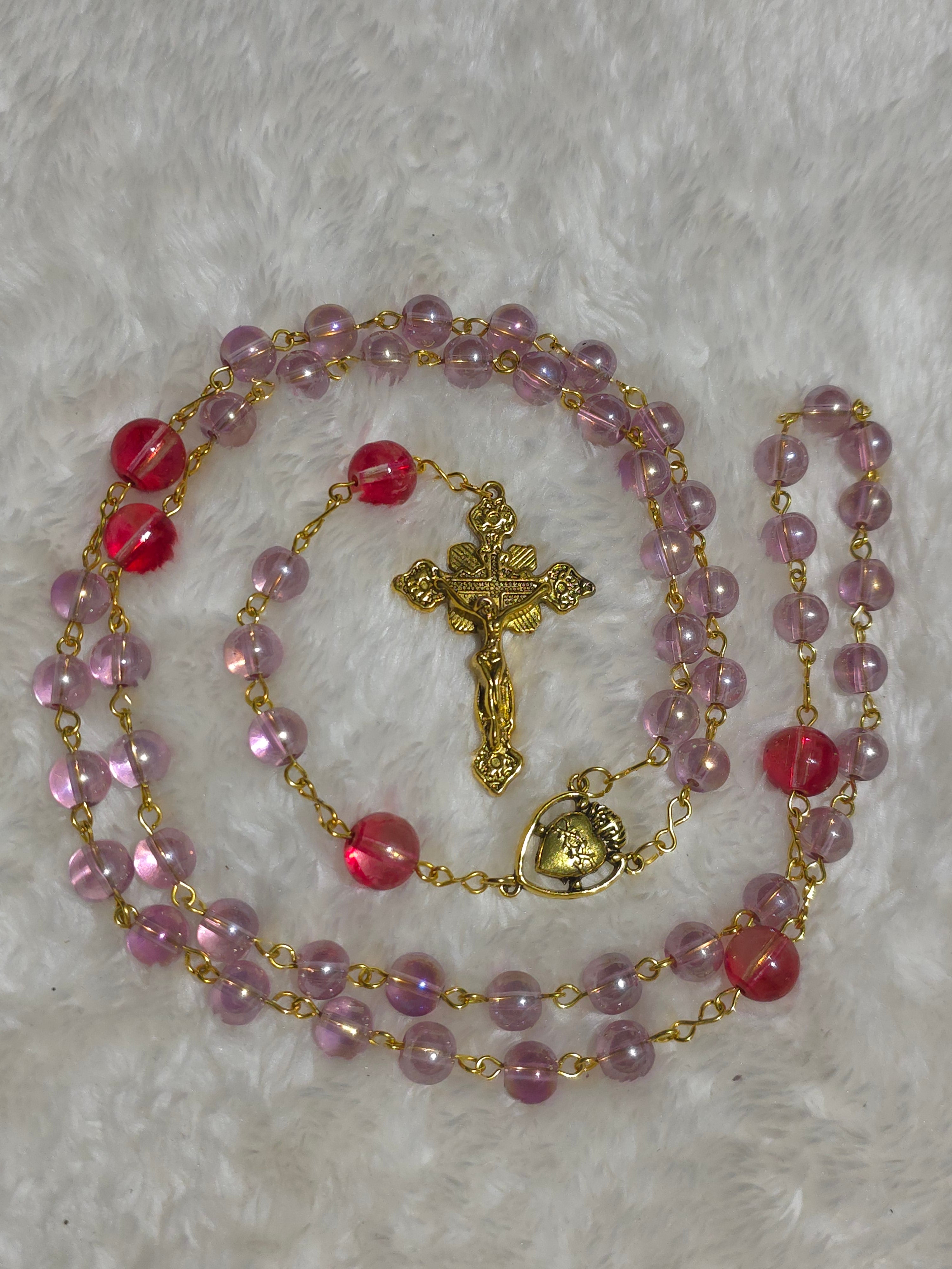 Pink and Red transparent