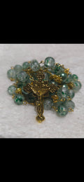 Green Speckled Rosary