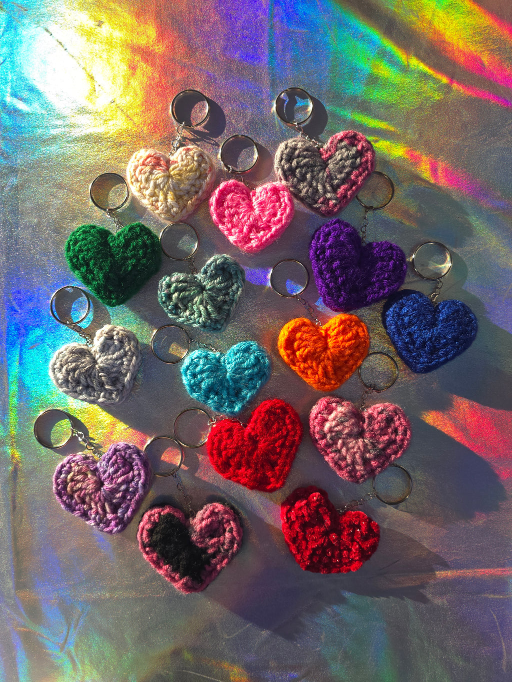 Roulette Heart Keychain (Random)