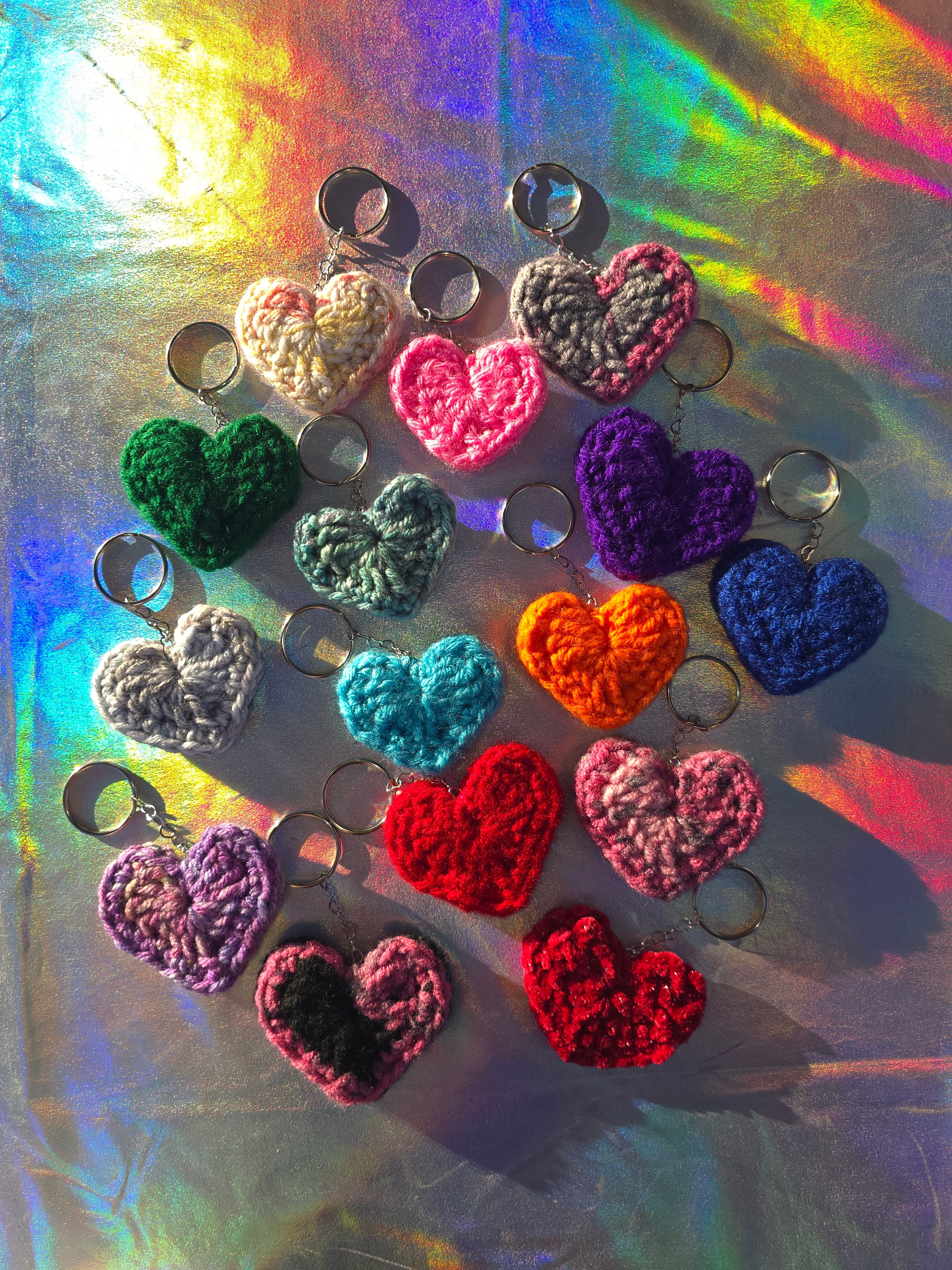 Roulette Heart Keychain (Random)